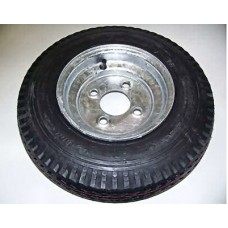 Trailex, Spare 480 X 8" CLR Tire On 4-Hole Wheel